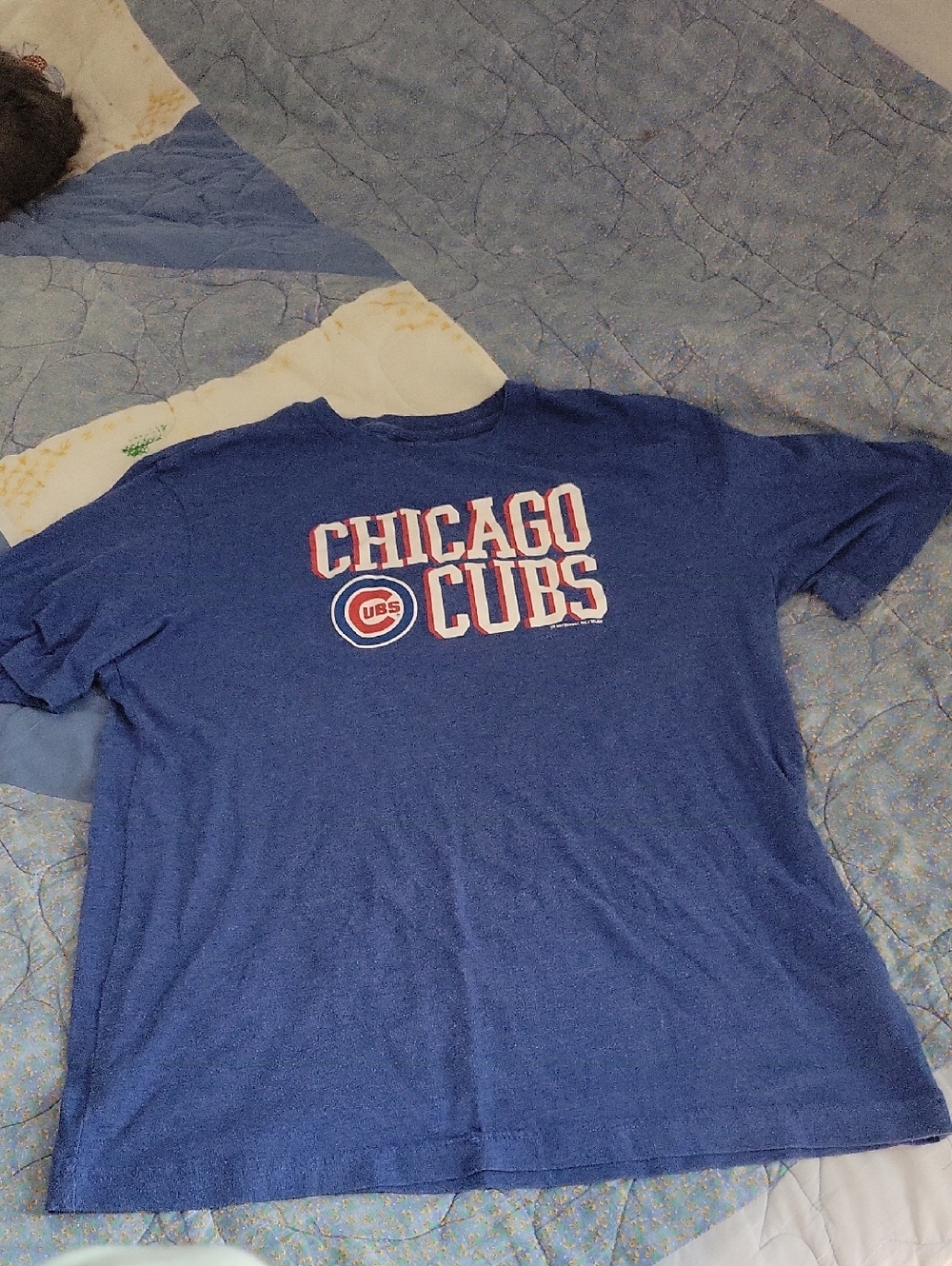 Genuine Merchandise Chicago Cubs Blue Short Sleeve Tee